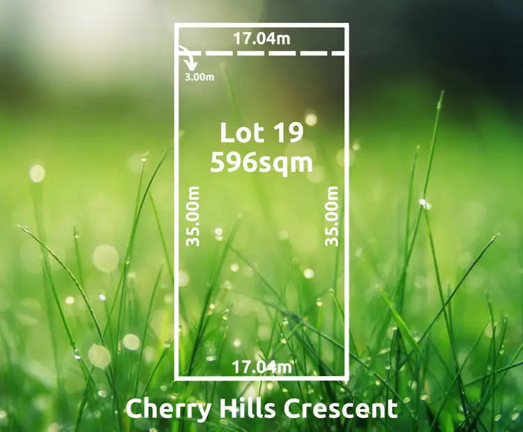 Floorplan of Homely land listing, 5 Cherry Hills Crescent, Normanville SA 5204