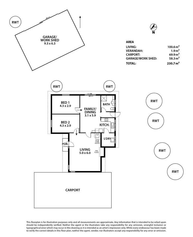 Floorplan of Homely house listing, 31 Second Street, Mylor SA 5153