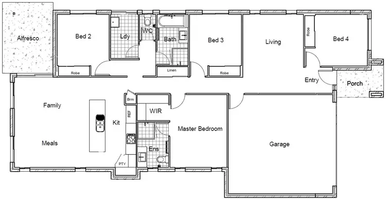 Floorplan of Homely house listing, 6 Stairway Street, Coomera QLD 4209