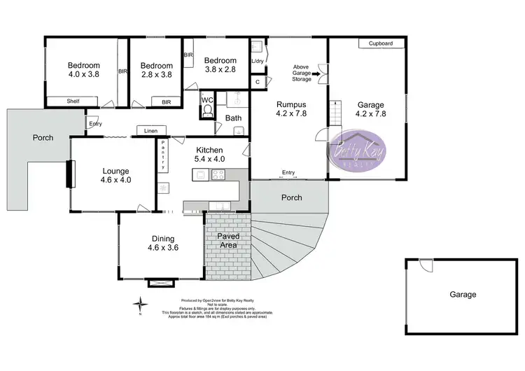 Floorplan of Homely house listing, 8 Goldie Street, Smithton TAS 7330