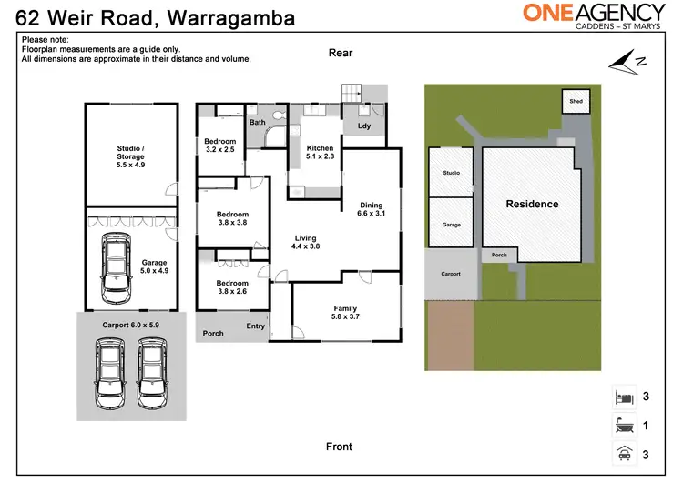 Floorplan of Homely house listing, 62 Weir Road, Warragamba NSW 2752