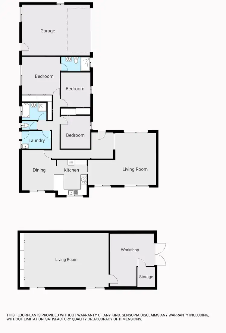 Floorplan of Homely house listing, 15 HALLAWELL CRESCENT, Wodonga VIC 3690