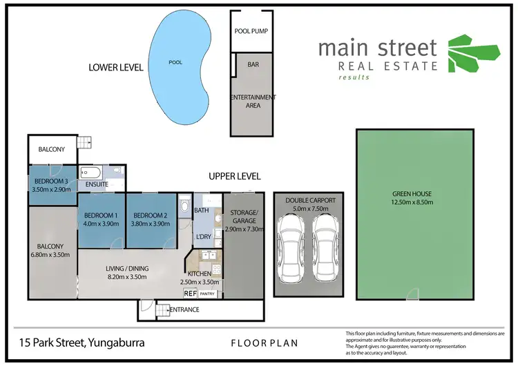 Floorplan of Homely house listing, 15 Park Avenue, Yungaburra QLD 4884