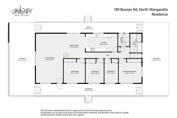 Floorplan of Homely house listing, 189 BOWSER ROAD, North Wangaratta VIC 3678