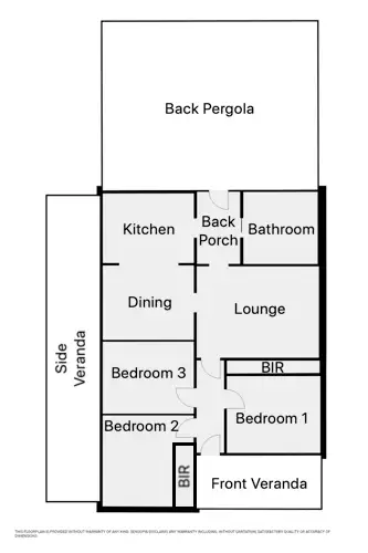 Floorplan of Homely house listing, 1-3 Charles St, Jeparit VIC 3423