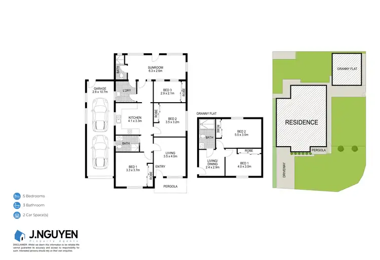 Floorplan of Homely house listing, 203 River Avenue, Carramar NSW 2163