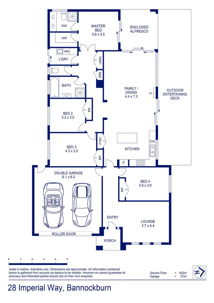 Floorplan of Homely house listing, 28 Imperial Way, Bannockburn VIC 3331