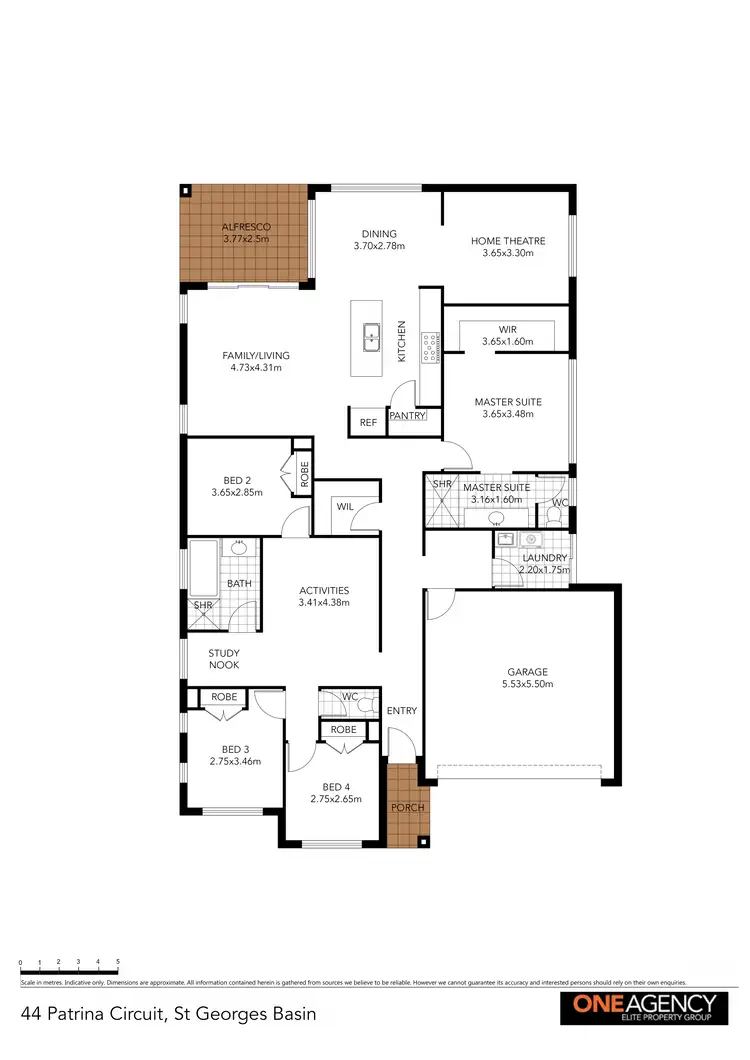 Floorplan of Homely house listing, 44 Patrina Circuit, St Georges Basin NSW 2540