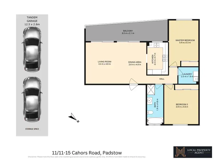 Floorplan of Homely apartment listing, 11-15 Cahors Rd, Padstow NSW 2211