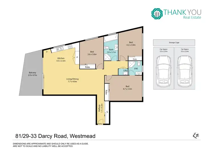 Floorplan of Homely apartment listing, 81/29-33 Darcy Road, Westmead NSW 2145