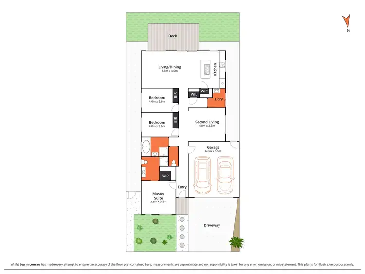 Floorplan of Homely house listing, 46 Spirit Crescent, Armstrong Creek VIC 3217