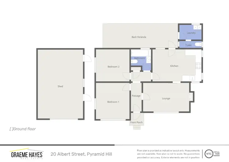 Floorplan of Homely house listing, 20 Albert Street, Pyramid Hill VIC 3575