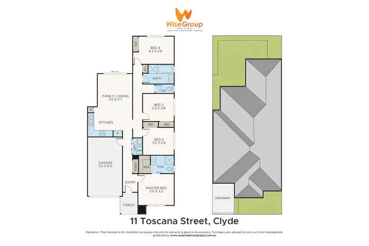Floorplan of Homely house listing, 11 Toscana Road, Clyde VIC 3978