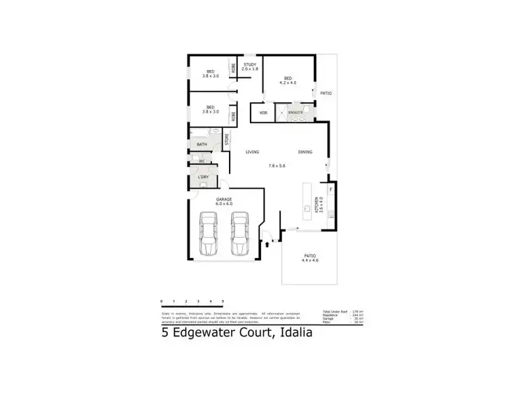 Floorplan of Homely house listing, 5 Edgewater Court, Idalia QLD 4811