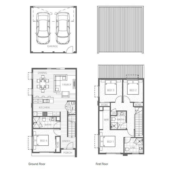 Floorplan of Homely townhouse listing, Lot 1 Plush Circuit, Epping VIC 3076