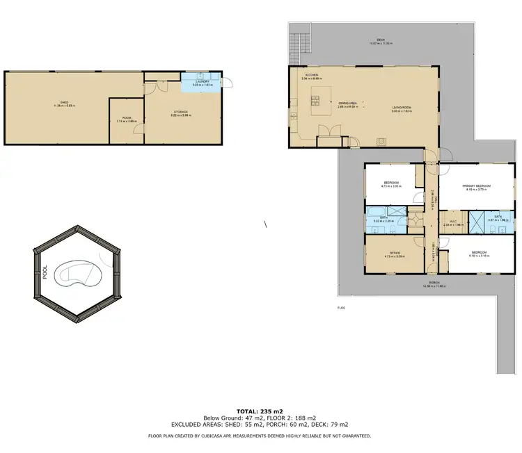 Floorplan of Homely rural property listing, 41-55 Palomino Road, Tamborine QLD 4270