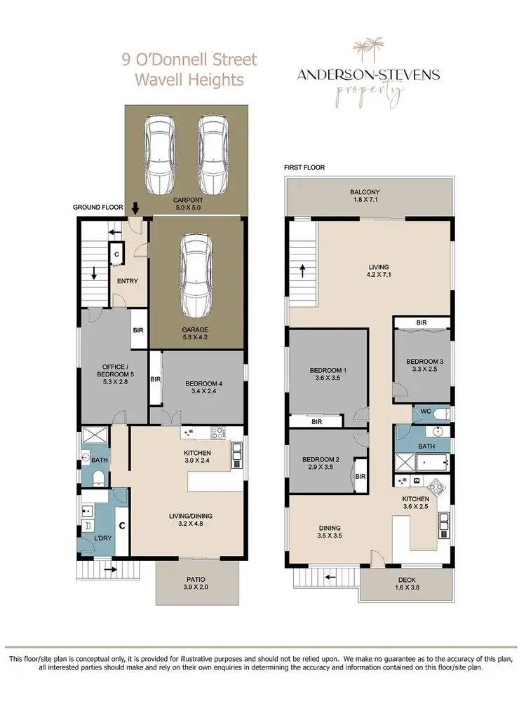 Floorplan of Homely house listing, 9 O'donnell Street, Wavell Heights QLD 4012