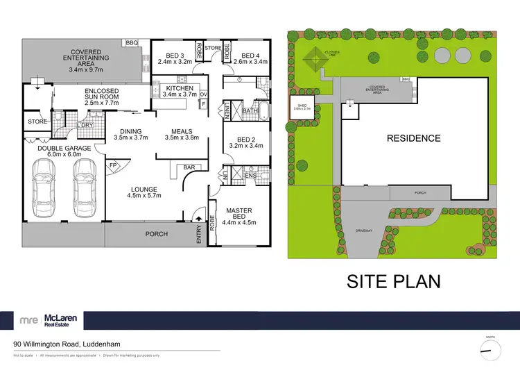 Floorplan of Homely house listing, 90 Willmington Road, Luddenham NSW 2745