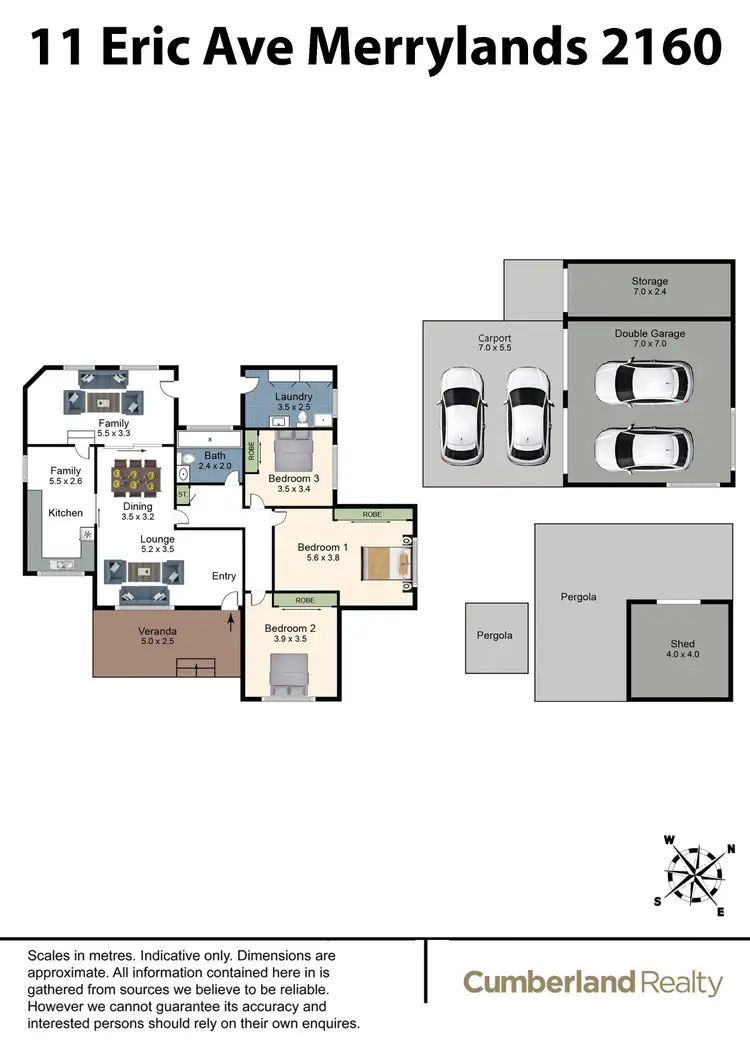 Floorplan of Homely house listing, 11 Eric Avenue, Merrylands NSW 2160