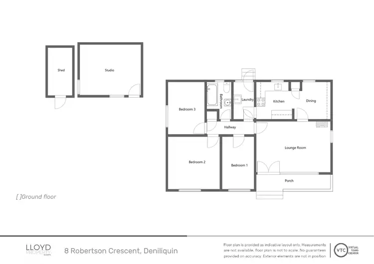 Floorplan of Homely house listing, 8 Robertson Crescent, Deniliquin NSW 2710