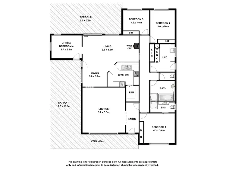 Floorplan of Homely house listing, 131 Berkefeld, Ob Flat SA 5291