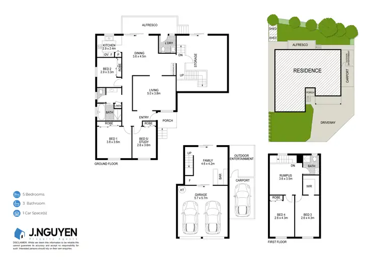 Floorplan of Homely house listing, 43 Kembla Street, Wakeley NSW 2176