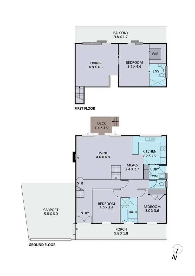 Floorplan of Homely house listing, 9 Bligh Court, Endeavour Hills VIC 3802