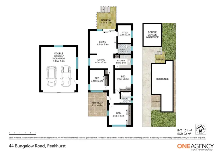 Floorplan of Homely house listing, 44 Bungalow Road, Peakhurst NSW 2210
