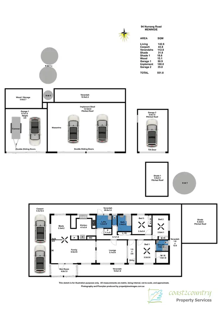 Floorplan of Homely house listing, 94 Narrung Road, Meningie SA 5264