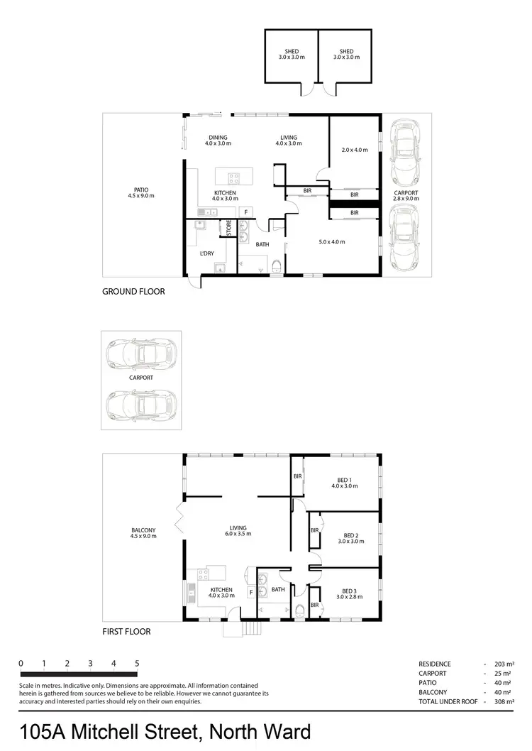 Floorplan of Homely house listing, 105A Mitchell Street, North Ward QLD 4810