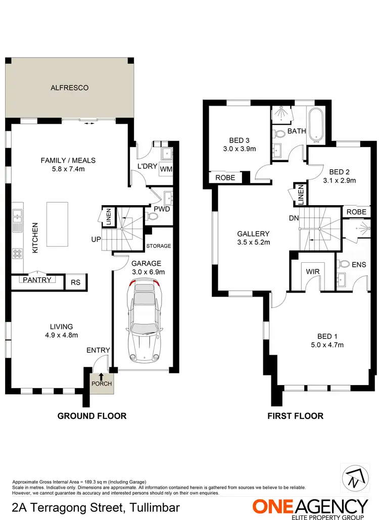 Floorplan of Homely house listing, 2A Terragong Street, Tullimbar NSW 2527