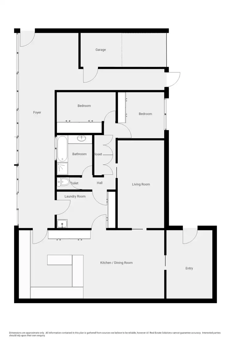 Floorplan of Homely house listing, 8609 Princes Highway, Allestree VIC 3305