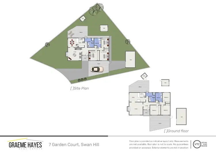Floorplan of Homely house listing, 7 Garden Court, Swan Hill VIC 3585