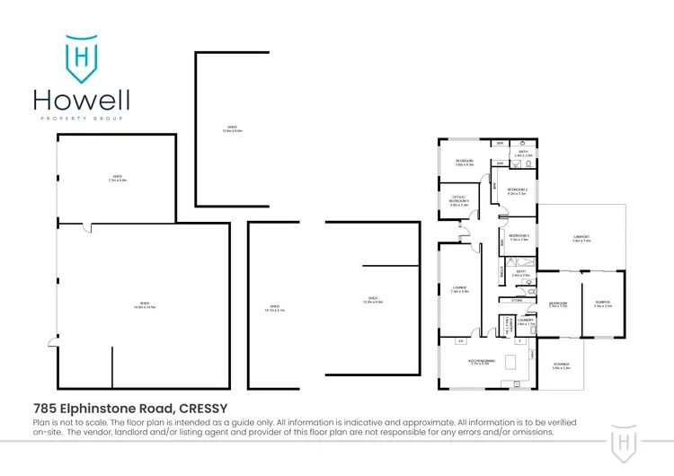 Floorplan of Homely rural property listing, 785 Elphinstone Road, Cressy TAS 7302