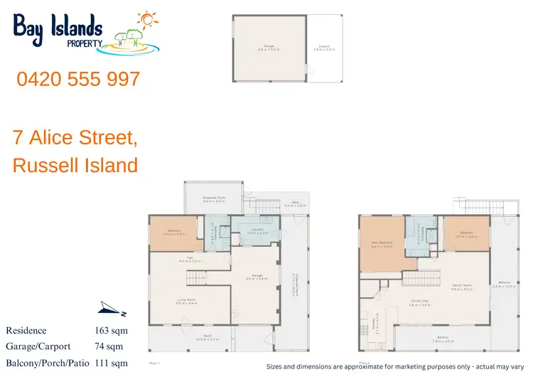 Floorplan of Homely house listing, 7 Alice Street, Russell Island QLD 4184