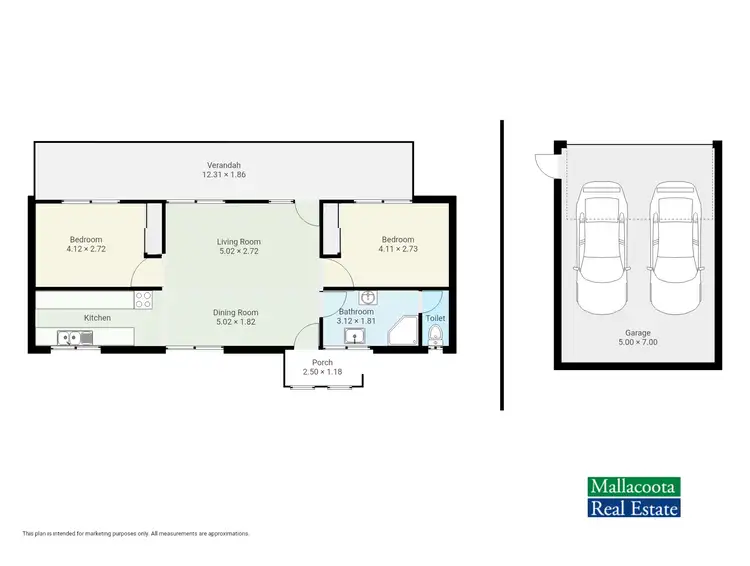 Floorplan of Homely house listing, 83 Mirrabooka Road, Mallacoota VIC 3892