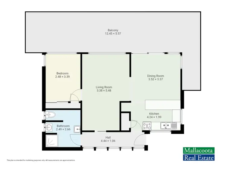 Floorplan of Homely house listing, 42 Karbeethong Avenue, Mallacoota VIC 3892