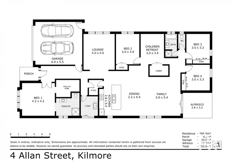 Floorplan of Homely house listing, 4 Allan Street, Kilmore VIC 3764