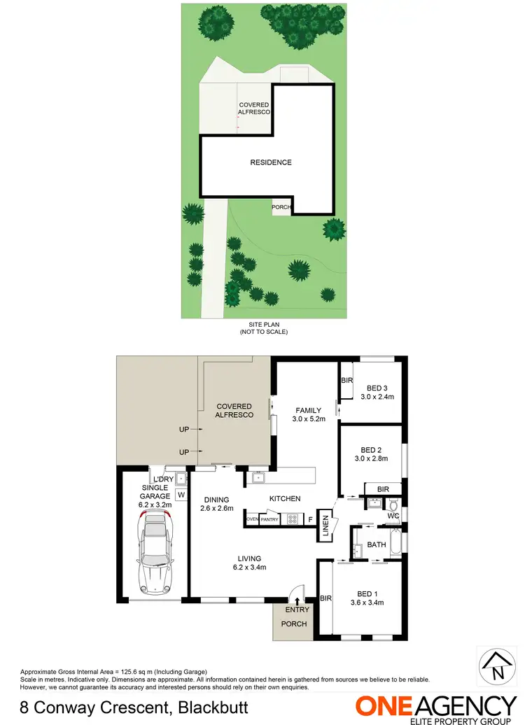 Floorplan of Homely house listing, 8 Conway Crescent, Blackbutt NSW 2529