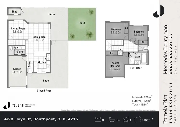 Floorplan of Homely townhouse listing, 4/23 Lloyd Street, Southport QLD 4215