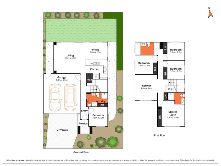 Floorplan of Homely house listing, 4 Element Circuit, Armstrong Creek VIC 3217