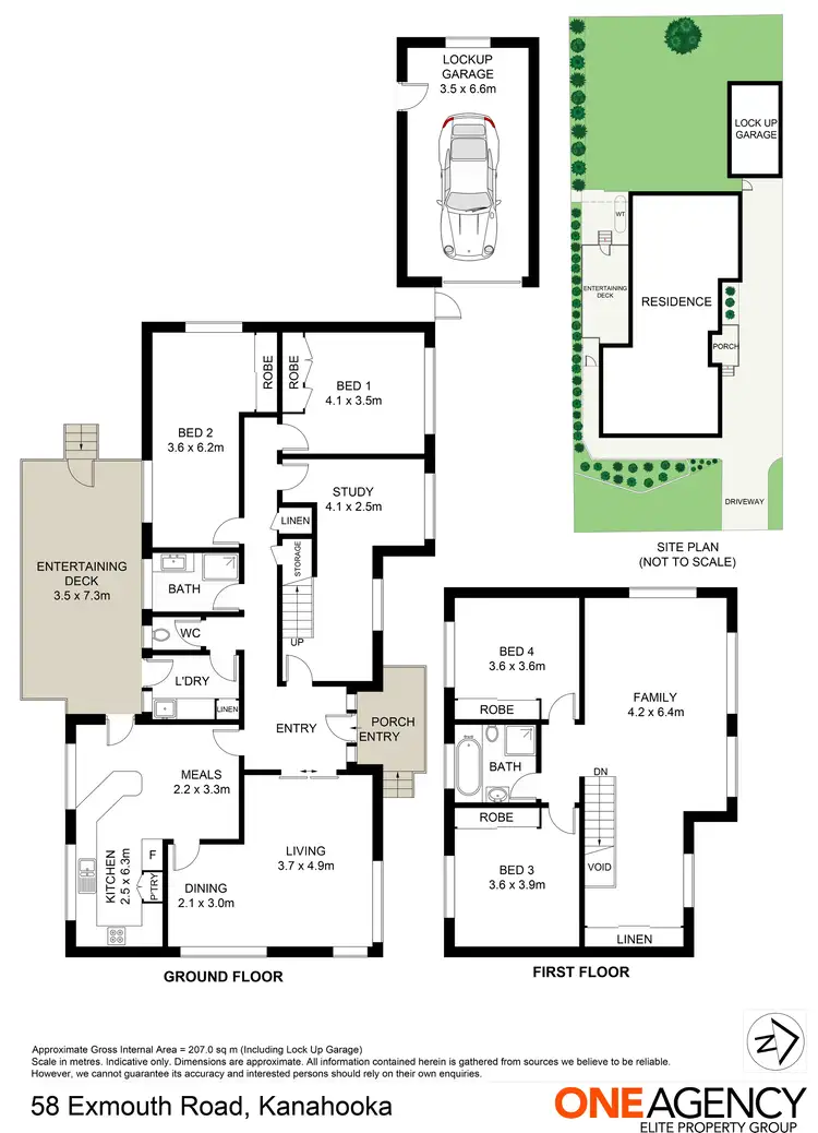 Floorplan of Homely house listing, 58 Exmouth Road, Kanahooka NSW 2530