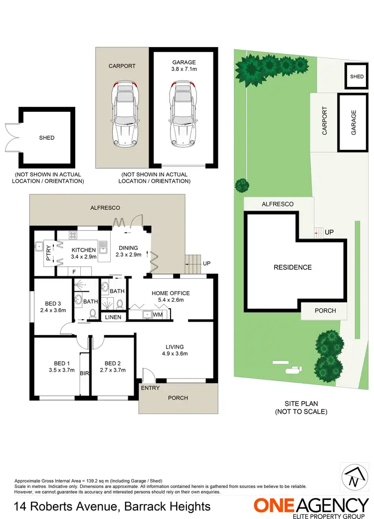 Floorplan of Homely house listing, 14 Roberts Avenue, Barrack Heights NSW 2528
