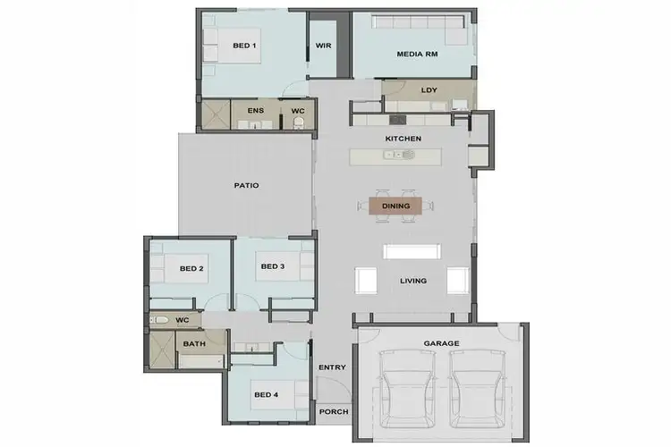 Floorplan of Homely house listing, 19 Turanga Rise, Mount Sheridan QLD 4868