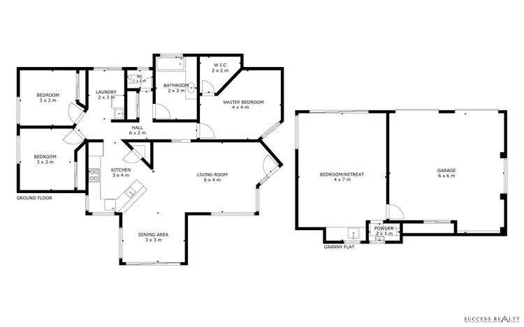 Floorplan of Homely house listing, 1 Qantas Court, Wilsonton QLD 4350