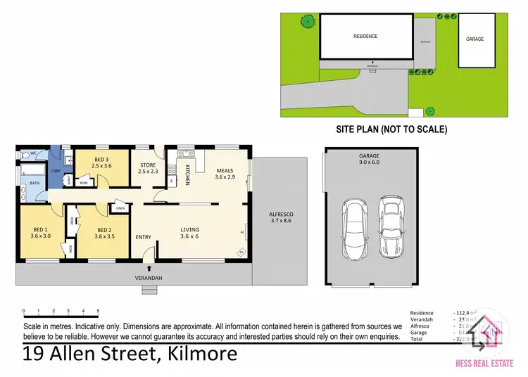 Floorplan of Homely house listing, 19 Allen Street, Kilmore VIC 3764
