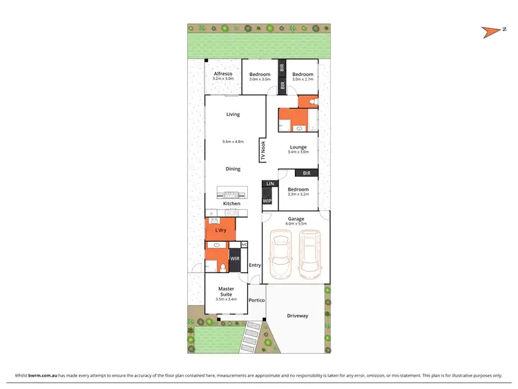 Floorplan of Homely house listing, 8 Esperance Avenue, Armstrong Creek VIC 3217