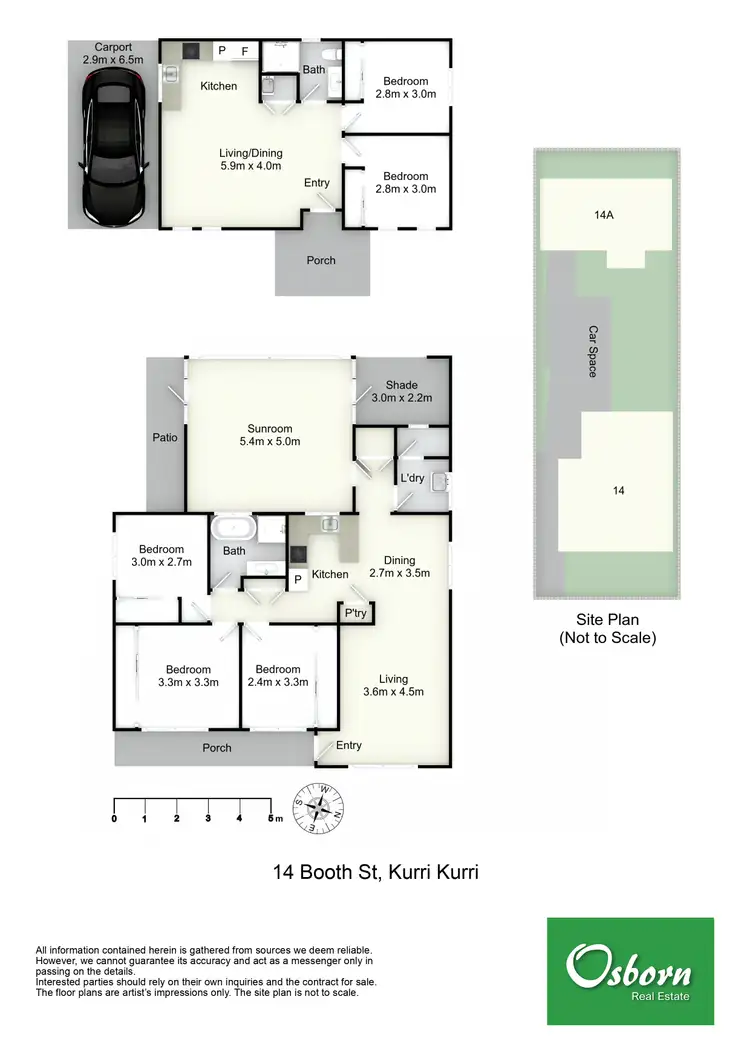 Floorplan of Homely house listing, 14 Booth Street, Kurri Kurri NSW 2327