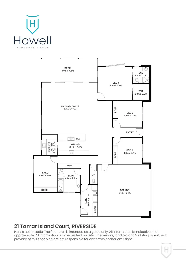 Floorplan of Homely house listing, 21 Tamar Island Court, Riverside TAS 7250