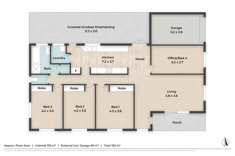 Floorplan of Homely house listing, 1 Glencarron Street, Kenmore QLD 4069